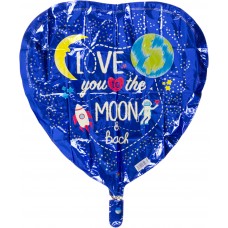 Кулька повітряна плівка серце Cor Moon Back 201711  