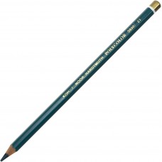 Олівець кольоровий Koh-i-noor Polycolor художній green / блакитно-зелений (12) 3800 / 21
