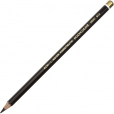 Олівець кольоровий Koh-i-noor Polycolor художній earth brown dark/земляний темно-коричневий (12) 3800/214