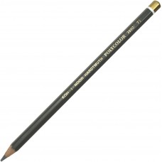 Олівець кольоровий Koh-i-noor Polycolor художній medium grey / середній сірий (12) 3800 / 71
