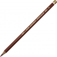 Олівець кольоровий Koh-i-noor Polycolor художній medium terrcotta/терракотовий середній (12) 3800/65