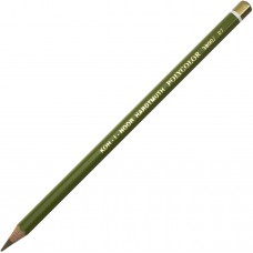 Олівець кольоровий Koh-i-noor Polycolor художній ovlive green dark/оливковий темно-зелений (12) 3800/27