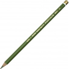 Олівець кольоровий Koh-i-noor Polycolor художній green light / оливковий світло-зелений (12) 3800 / 63