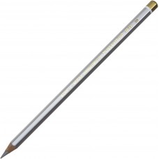 Олівець кольоровий Koh-i-noor Polycolor художній stadard silver / стандартний срібний (12) 3800 / 39