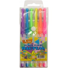 Набір ручок гелевих Умка Pastel 6 кольорів (12) (144) ГР55  