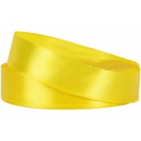 Стрічка атлас 1,8смх 22м жовта (8) MX62195-15