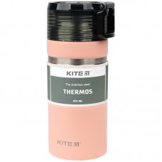 Термос металлический 0,473 л Kite персиковый (36) K21-320-01