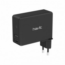 Зарядний пристрій Havit 2USB, PowerBank black HV-H147U  