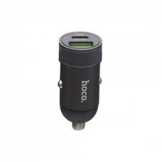 Зарядное устройство автомобильное Hoco быстрая зарядка 1USB 4,5A 20W black Z32B