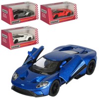 Машина металева Kinsmart Ford GT 2017, в коробці (24) (96) K5391W  