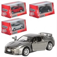 Машина металева Kinsmart Nissan GT-R R3 2009 року, у коробці (96) KT-5340-W