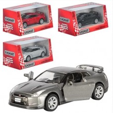 Машина металева Kinsmart Nissan GT-R R3 2009 року, у коробці (96) KT-5340-W