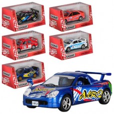 Машина металева Street Fighter/Celica MR2 IS300 Type-R Kinsmart KT-5072-W в коробці