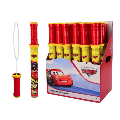 Мильні бульбашки Cars 160 мл (24) (96) КІ KC-0060
