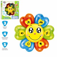 Аудіо-казки, квітка 11,5 см, казки, пісні, скоромовки, в коробці, 16,5 х16,5 х4,5 см (60) FT0014