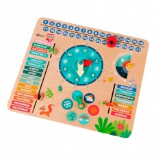  Игрушка деревянная Мой первый календарь Classic World №54211