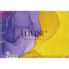Альбом для малювання на пружині 20 аркушів A4 Muse MixTechnique (1) (36) PB-SC-020-314 Школярик