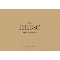 Альбом для малювання склейка 30 аркушів A4 Muse крафт-картон (9) (54) PB-GB-030-311 Школярик