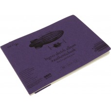 Альбом для эскизов склейка 24/130 A5 Authentic Ingres белая бумага с добавлением хлопка 5EB-24ST/INGRE/8627