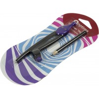Циркуль Optima Plazzy для карандаша, фиолетовый (12) O81480
