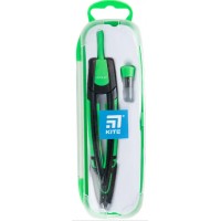 Циркуль Kite з грифелем салатовий, у футлярі №K21-388-09/5899  