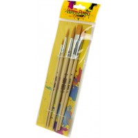 Набор кистей на блистере 5 шт Пегашка (1) (12) (240) AB5