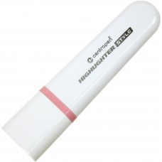 Текстмаркер Centropen клиновидний Highlighter Style 1-4,6 мм пастель рожевий (10) 6252 / 56/7708