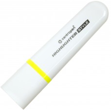 Текстмаркер Centropen клиновидний Highlighter Style 1-4,6 мм жовтий (10) 6252 / 51