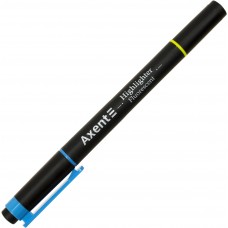 Текстмаркер Axent клиновидный Highlighter Dual 2-4 мм голубой (12) (144) 2534-02-A