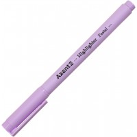 Текстмаркер Axent клиновидний Highlighter Pastel 2-4 мм лавандовий (12) (144) 2533-36-A