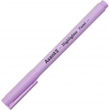 Текстмаркер Axent клиновидний Highlighter Pastel 2-4 мм лавандовий (12) (144) 2533-36-A