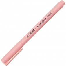 Текстмаркер Axent клиновидний Highlighter Pastel 2-4 мм рожевий (12) (144) 2533-10-A