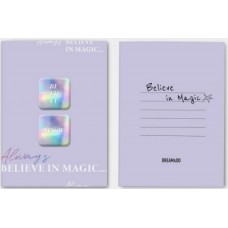 Открытка Message-believe с 3D-наклейками Dream&Do