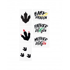 Временные тату Dragon Family Set  TATTon.me