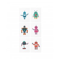 Тимчасові татуювання Robots Set TATTon.me