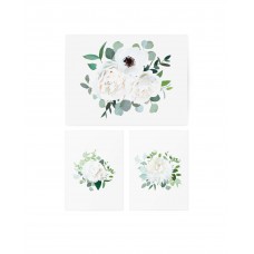Временные тату White Bloom Set  TATTon.me