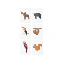 Временные тату с дополненной реальностью American Animals AR Set  TATTon.me
