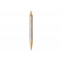 Ручка кульк. Parker IM Premium Warm Silver 24 132 позол.