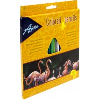 Карандаши цветные 24 цвета Economix Africa (12) E11527