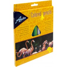 Карандаши цветные 24 цвета Economix Africa (12) E11527
