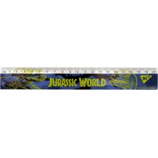 Линейка пластиковая 20 см 1 Вересня Jurassic World (100) 370583