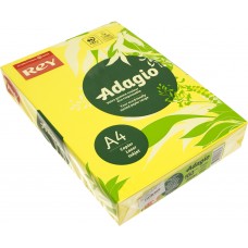 Папір кольоровий А4 160г/м2 інтенсив REY Adagio Yellow 66 жовтий (250)