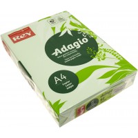 Бумага цветная А4 80г/м2 пастель REY Adagio Green 09 зеленая (500)