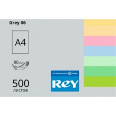 Папір кольоровий А4 80 г/м2 інтенсив REY Adagio Grey 06 сірий (10)