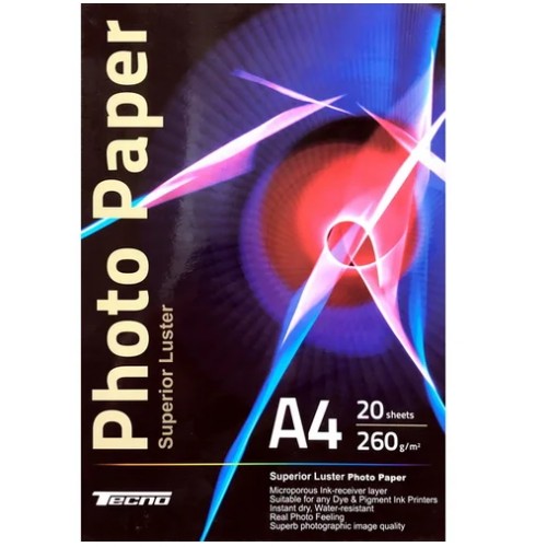 Фотобумага Tecno Premium Satin А4 260г/м2 (20)
