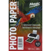 Фотопапір Magic Superior 10х15 200г/м2 глянцевий (100)