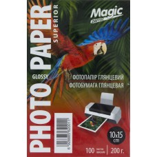 Фотопапір Magic Superior 10х15 200г/м2 глянцевий (100)