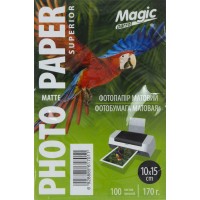 Фотопапір Magic Superior 10х15 170г/м2 матовий (100)