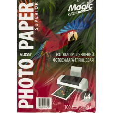 Фотопапір Magic Superior А4 260г/м2 глянцевий (100) (1000)