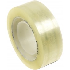 Лента клейкая канцелярская Buromax 7153-01 18ммх30м прозрачная